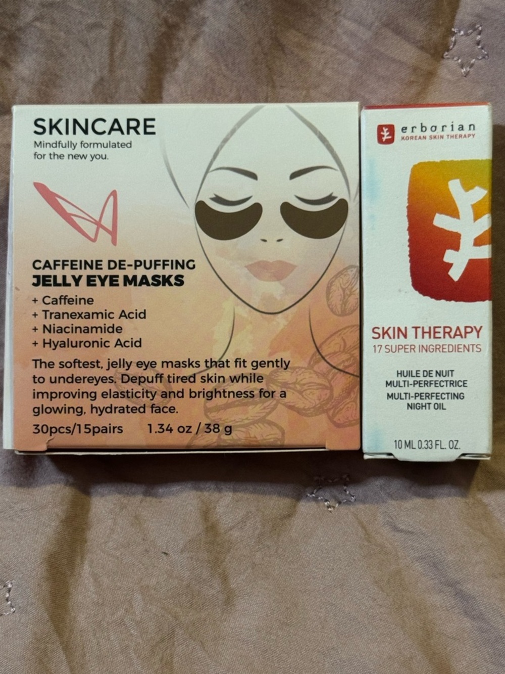 Bundle Caffeine De-Puffing Jelly Eye Masks — skin therapy 17 super ingredients.